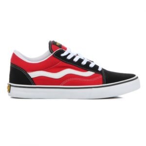 Tênis Old School  Preto/ Vermelho