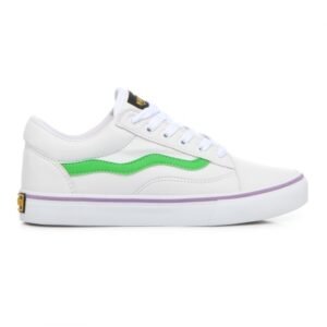 Tênis Old School Pu Branco/Verde